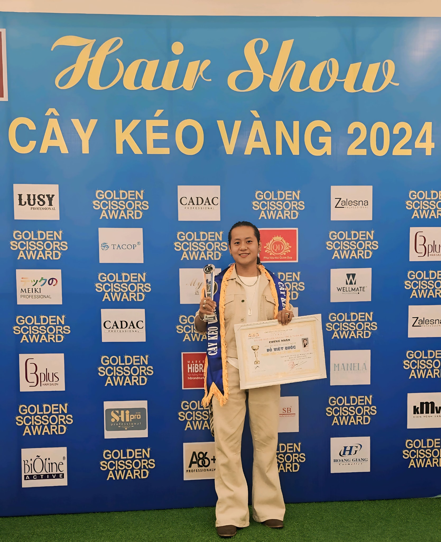 ĐỖ VIỆT QUỐC – SẴN SÀNG TOẢ SÁNG TẠI BARBER IDOL AWARDS VIETNAM 2025