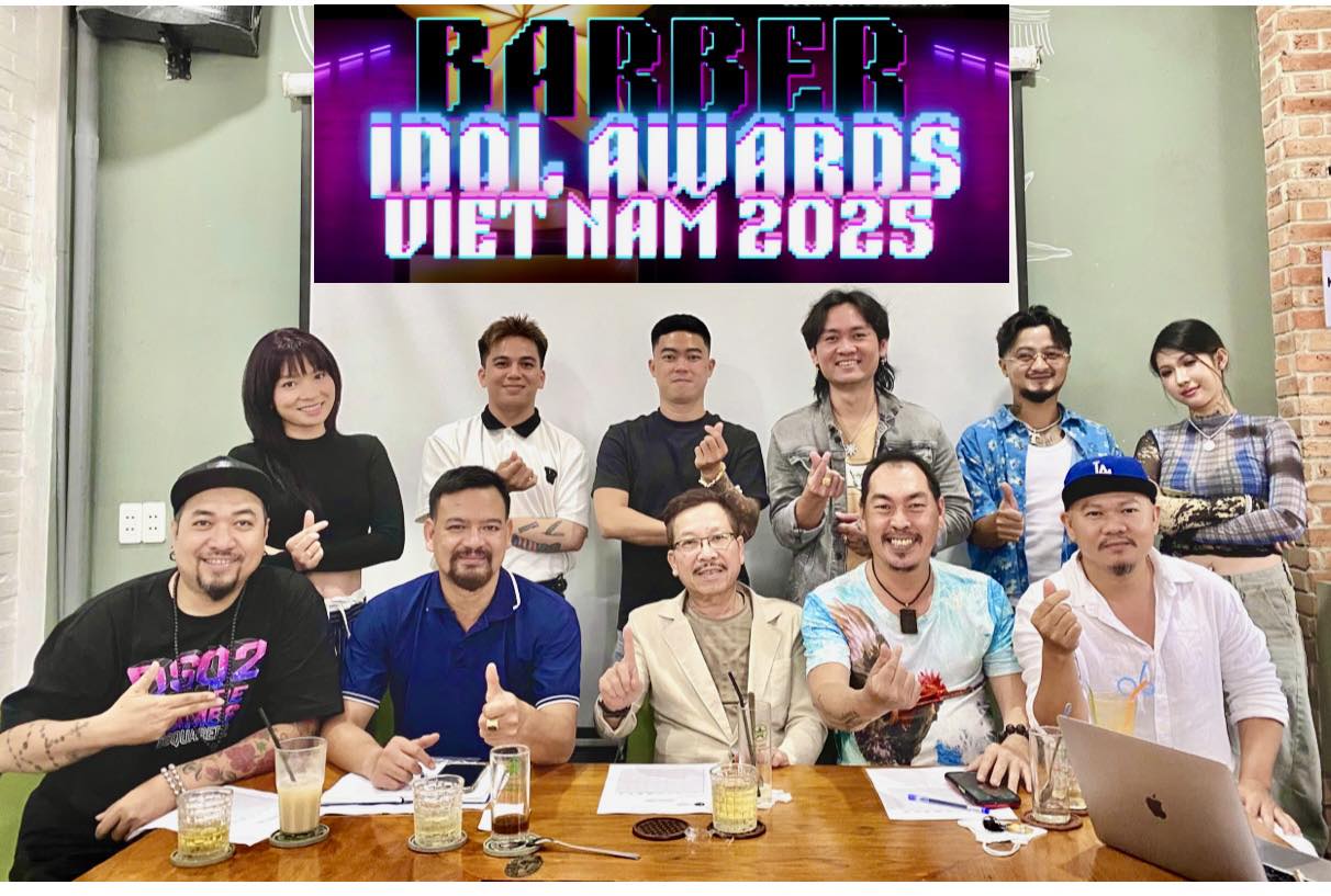 CUOC HOP BAN TO CHUC VA GIAM KHAO BARBER IDOL AWARDS VIETNAM 2025