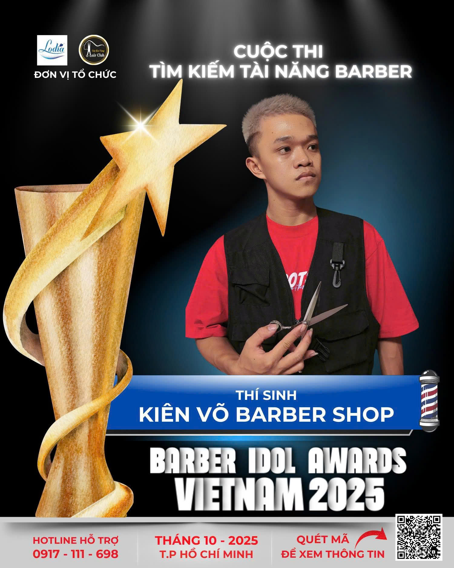 KIEN VO BARBER CHAT BARBER NGUYEN BAN – TINH THAN THEP