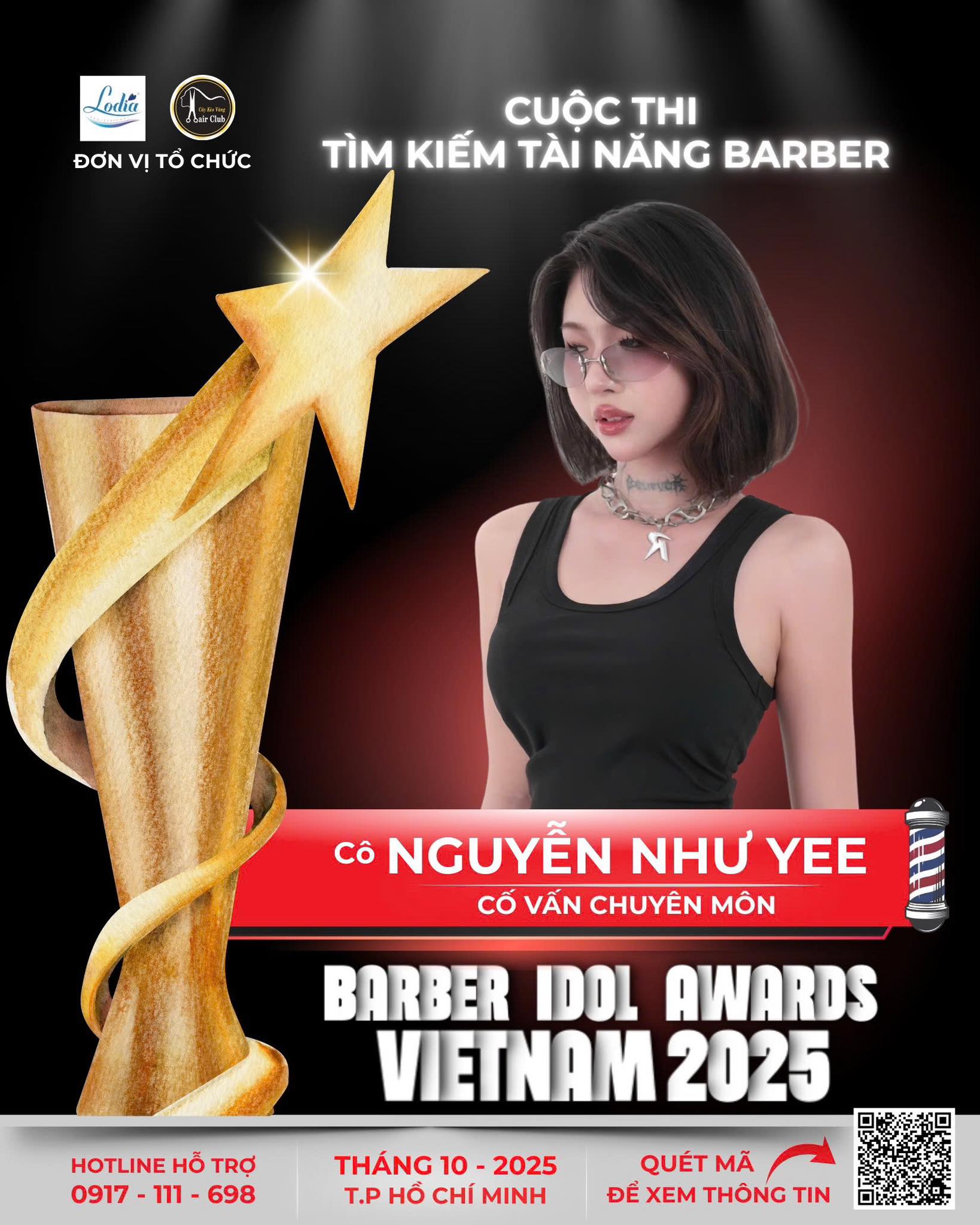 CO NGUYEN NHU YEE – BIEU TUONG NU BARBER HIEN DAI CUA VIET NAM
