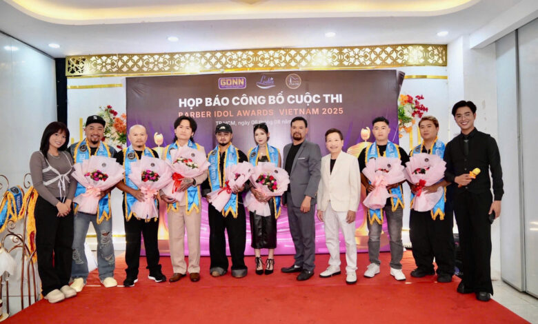 HOP BAO CONG BO CUOC THI BARBER IDOL AWARDS VIETNAM 2025
