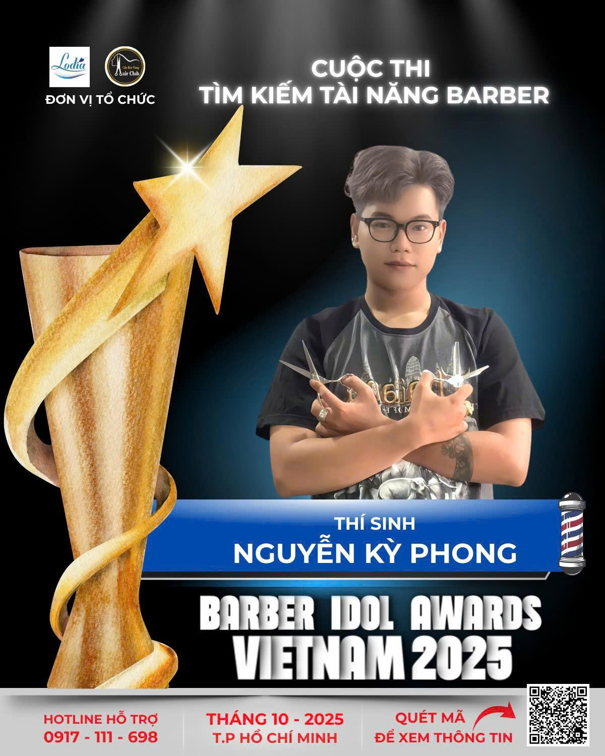 NGUYỄN KỲ PHONG – CON THUYỀN NHỎ DÁM VƯỢT SÓNG RA BIỂN LỚN TẠI BARBER IDOL AWARDS 2025 2 NGUYỄN KỲ PHONG – CON THUYỀN NHỎ DÁM VƯỢT SÓNG RA BIỂN LỚN TẠI BARBER IDOL AWARDS 2025
