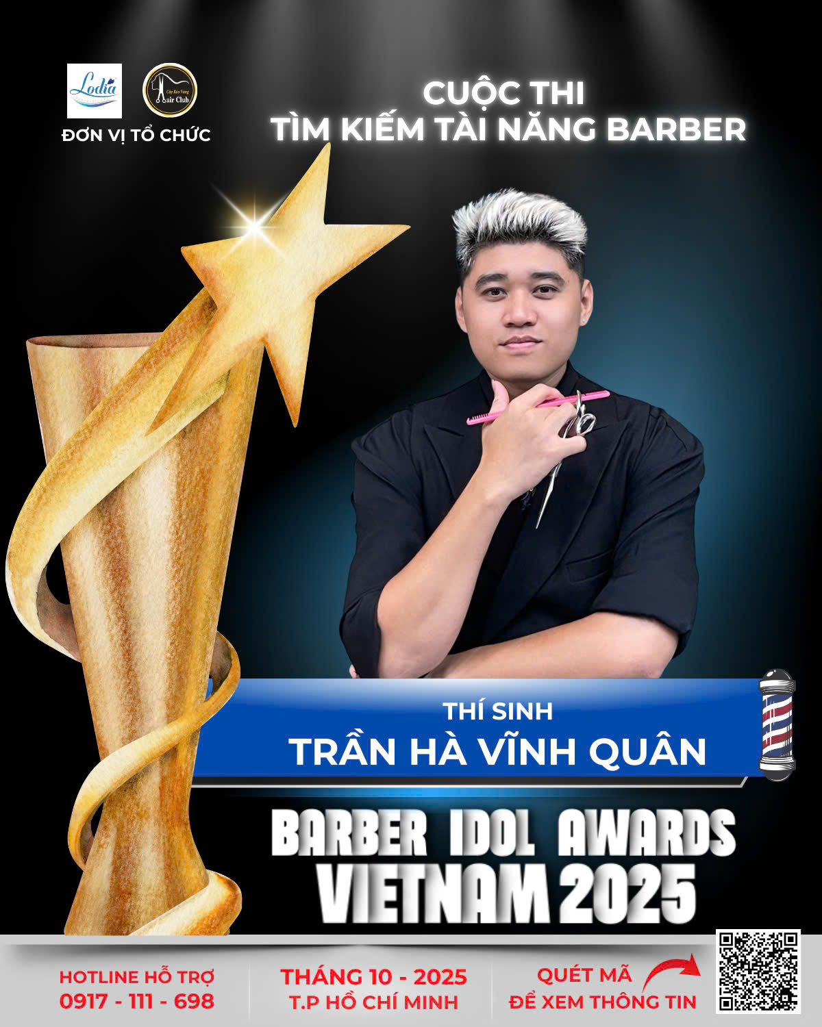 TRAN HA VINH QUAN DEN TU HE THONG MB BARBER SHOP BEN CAT BINH DUONG