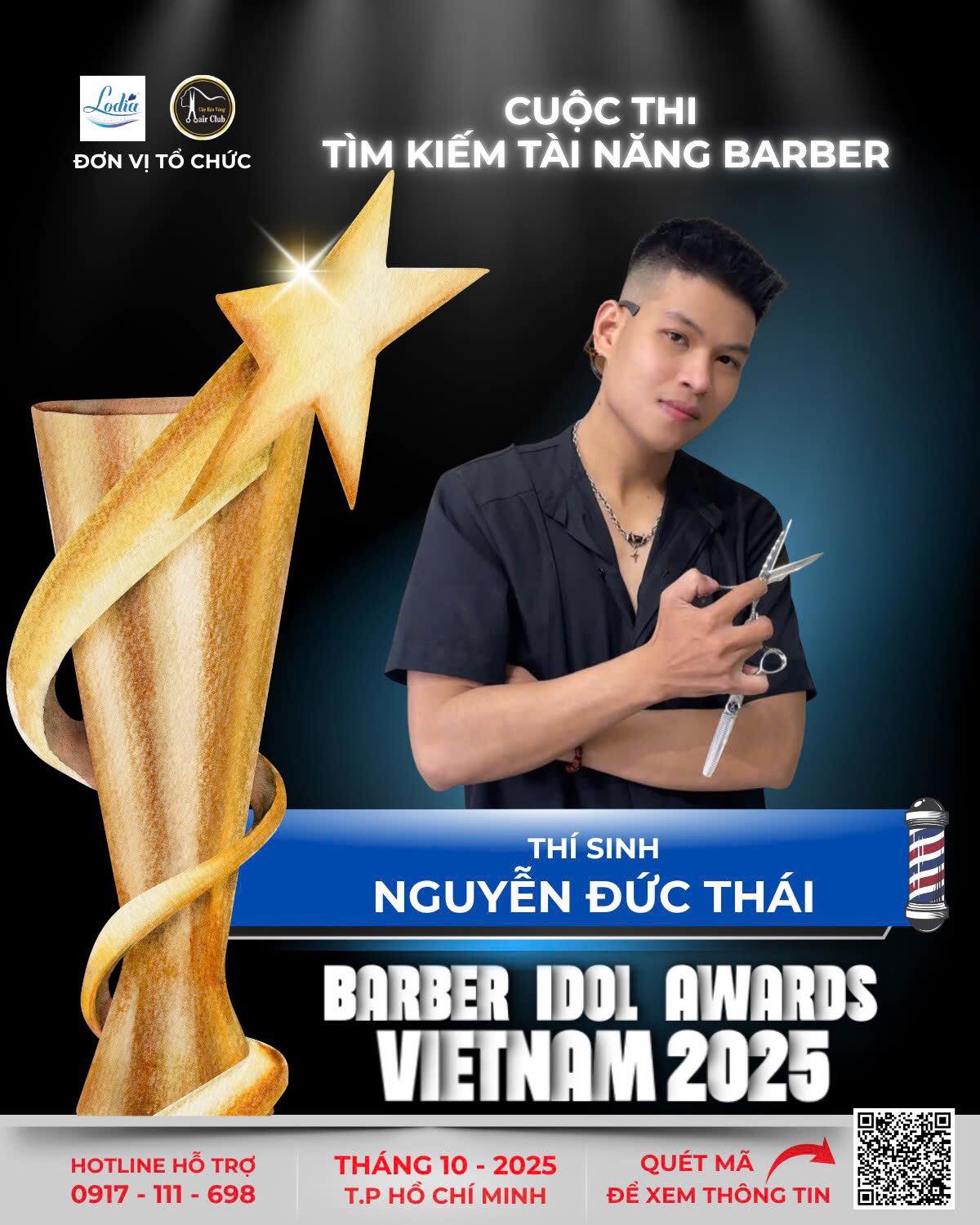 NGUYỄN ĐỨC THÁI – BỨT PHÁ ĐỂ KHẲNG ĐỊNH CHÍNH MÌNH TẠI BARBER IDOL AWARDS 2025 2 NGUYỄN ĐỨC THÁI – BỨT PHÁ ĐỂ KHẲNG ĐỊNH CHÍNH MÌNH TẠI BARBER IDOL AWARDS 2025