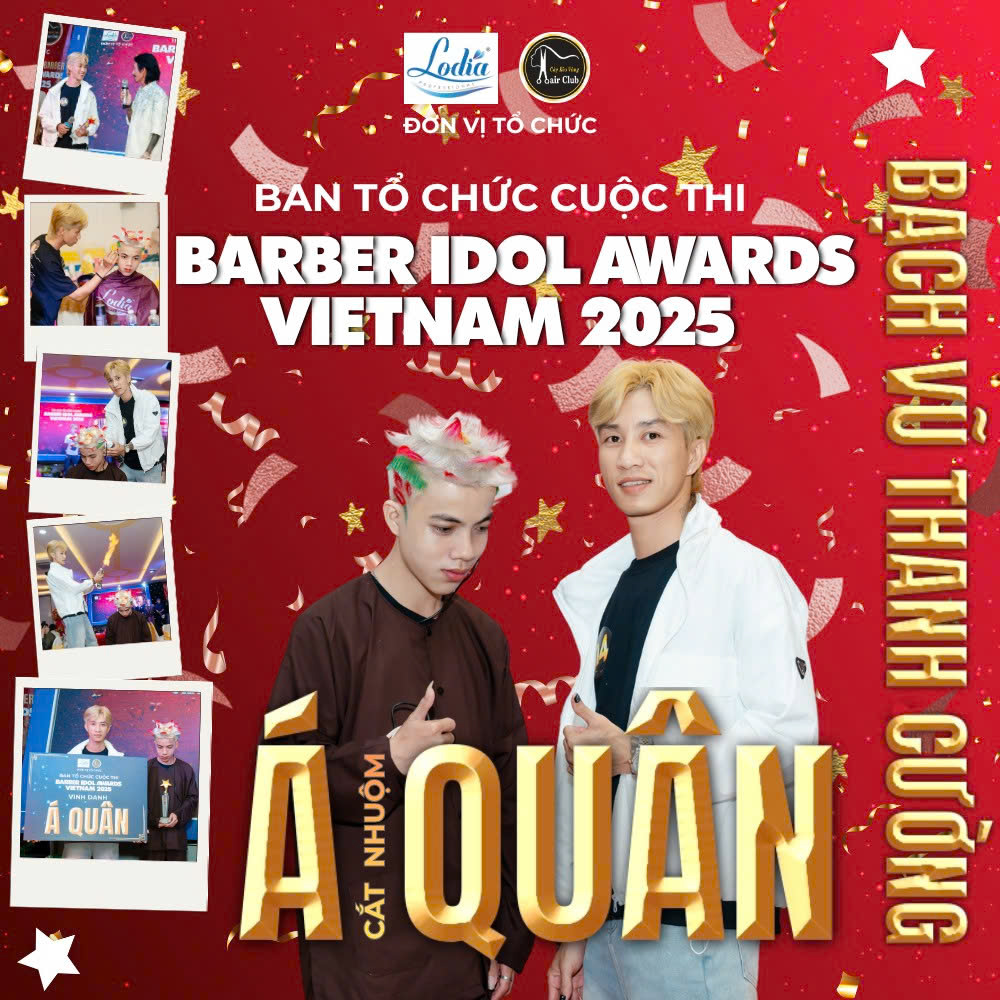 Vinh Danh Những Ngôi Sao Của Cuộc Thi Barber Idol Awards Vietnam 2025
