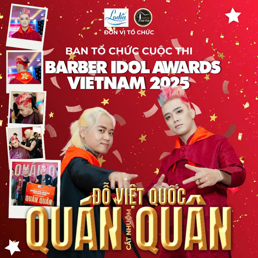 Vinh Danh Những Ngôi Sao Của Cuộc Thi Barber Idol Awards Vietnam 2025